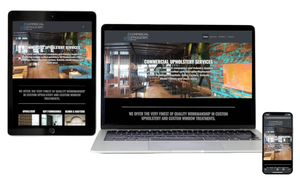 Commercial Upholstery Services - Hamilton Web Designer