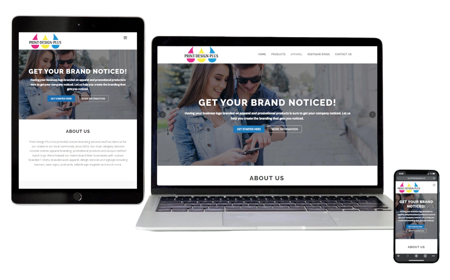 Print Design Plus - Hamilton Web Designer
