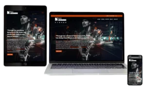 Max Alexandre Music - Responsive Website Design - Hamilton Web Designer