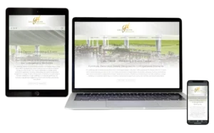Gala Decor- Wedding & Event Decor - Responsive Website Design - Hamilton Web Designer