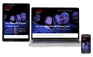 Leash Band - Hamilton Web Designer