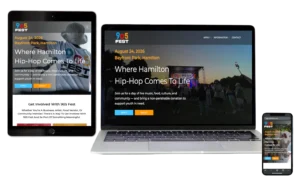 905 Fest - Responsive Website Design - Hamilton Web Designer