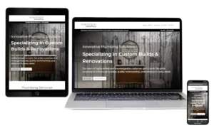 Fortified Plumbing - Responsive Website Design - Hamilton Web Designer