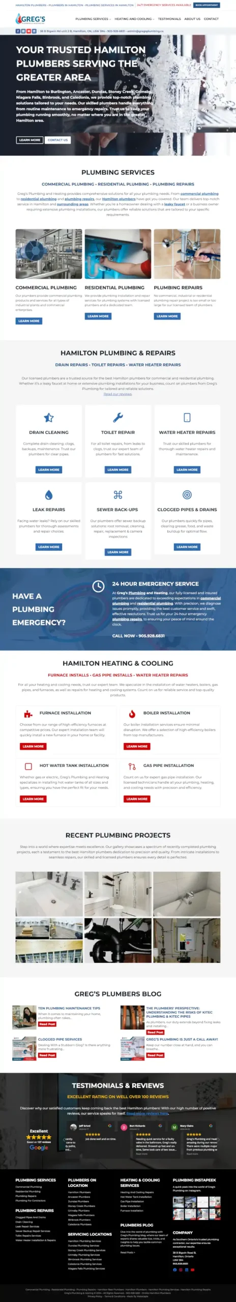 Web Design - Full Page - Webstaple Web Design Consulting