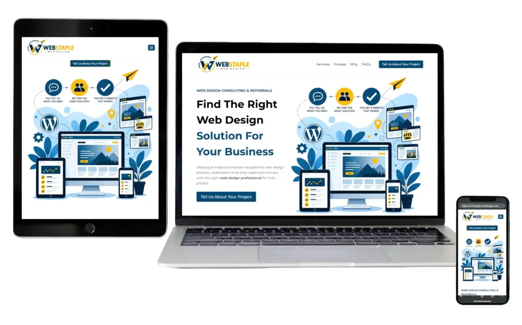 Webstaple Web Design Consulting - Responsive Website Design - Hamilton Web Designer