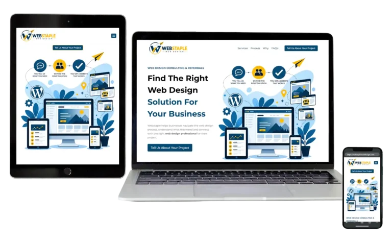 Webstaple Web Design Consulting - Responsive Website Design - Hamilton Web Designer